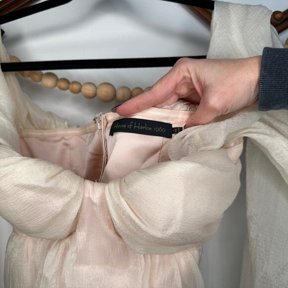 House of Harlow 1960 x Revolve Burna Chiffon Blouse - Picture 4 of 5